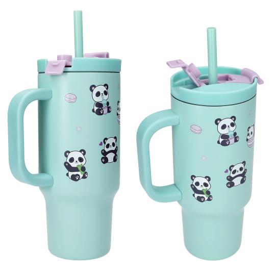 Lolli Riot Penfection To Go Cup with Straw - Panda