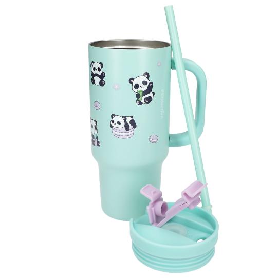 Lolli Riot Penfection To Go Cup with Straw - Panda