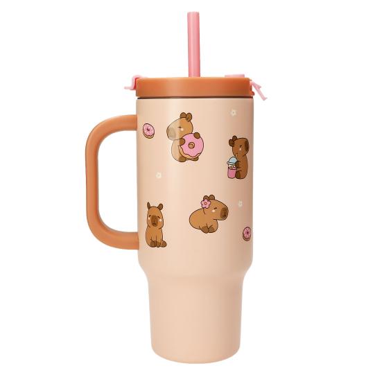 Lolli Riot Penfection To Go Cup with Straw - Capybara