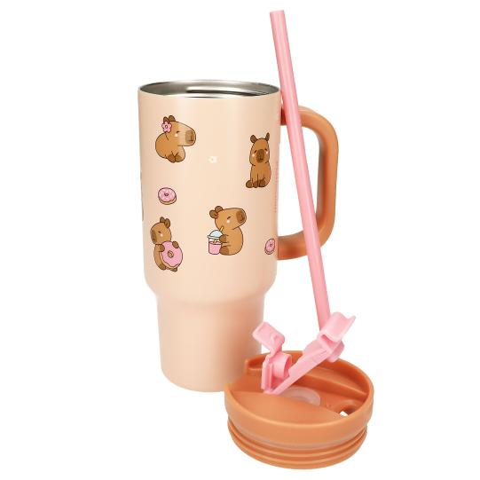 Lolli Riot Penfection To Go Cup with Straw - Capybara