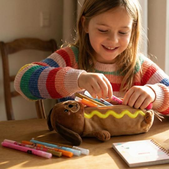 TopModel Soft Dog Pencil Case Sunny Dog