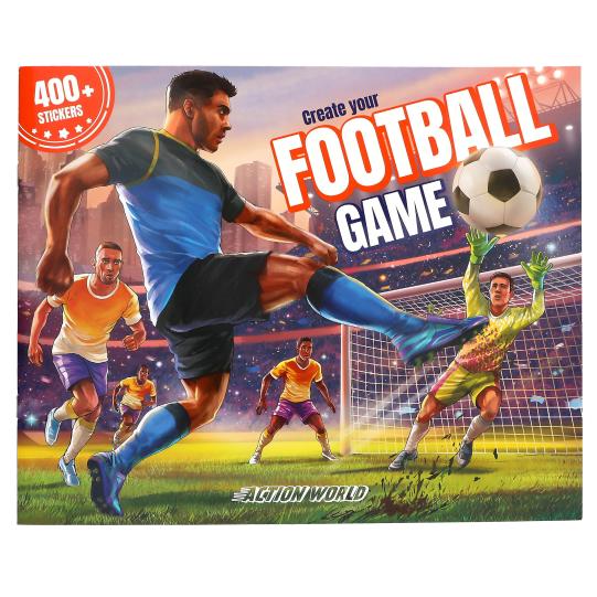 Create Your Football Game Stickerbook