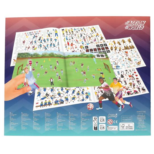 Create Your Football Game Stickerbook