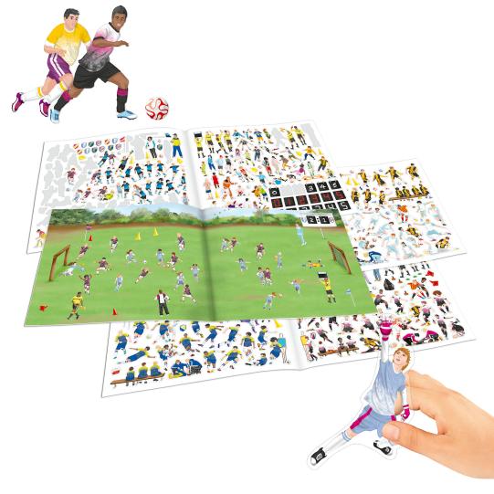 Create Your Football Game Stickerbook