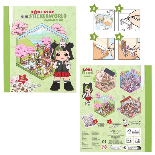 Lolli Riot Mini Sticker World