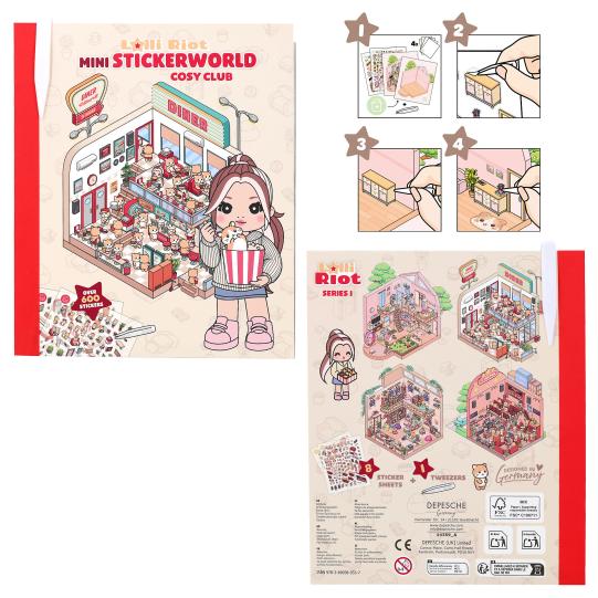 Lolli Riot Mini Sticker World
