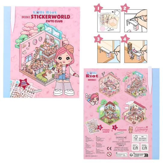 Lolli Riot Mini Sticker World