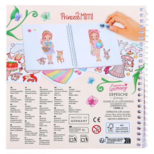 Princess Mimi Sticker Book Dress Me Up