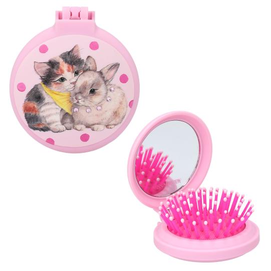 Miss Melody Folding Hairbrush