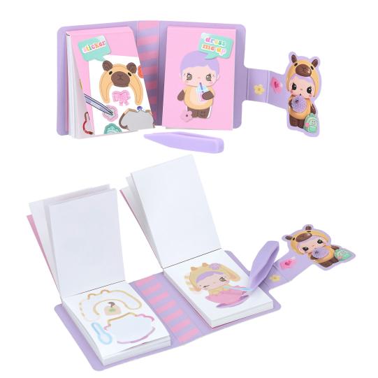TOPModel Mini Dress Me Up Stickerbook YOUYOU