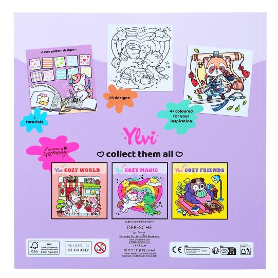 Ylvi Cozy Magic Colouring Book
