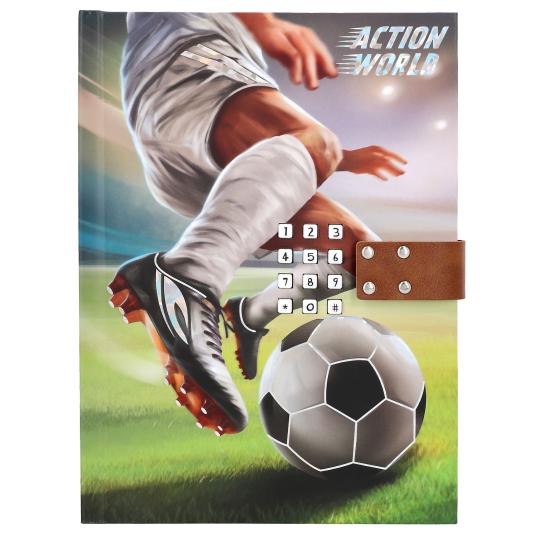 Action & Fun Diary with Code and Sound - Football