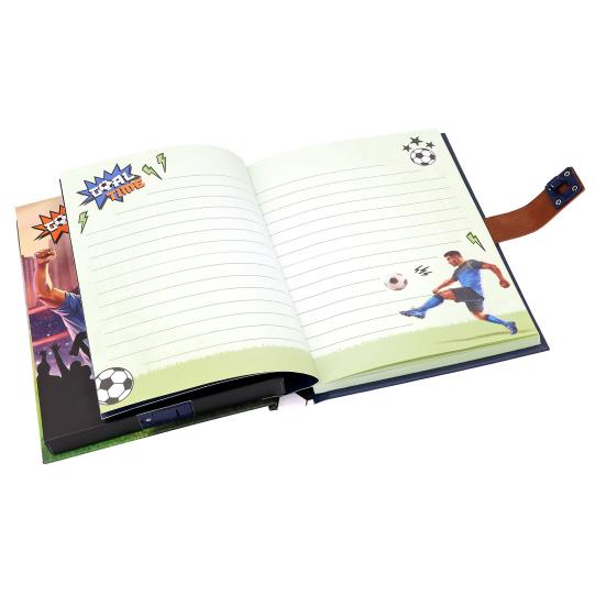 Action & Fun Diary with Code and Sound - Football
