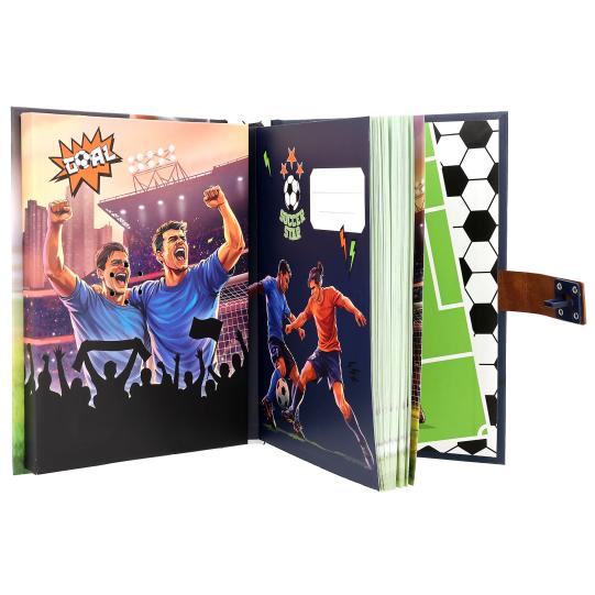 Action & Fun Diary with Code and Sound - Football