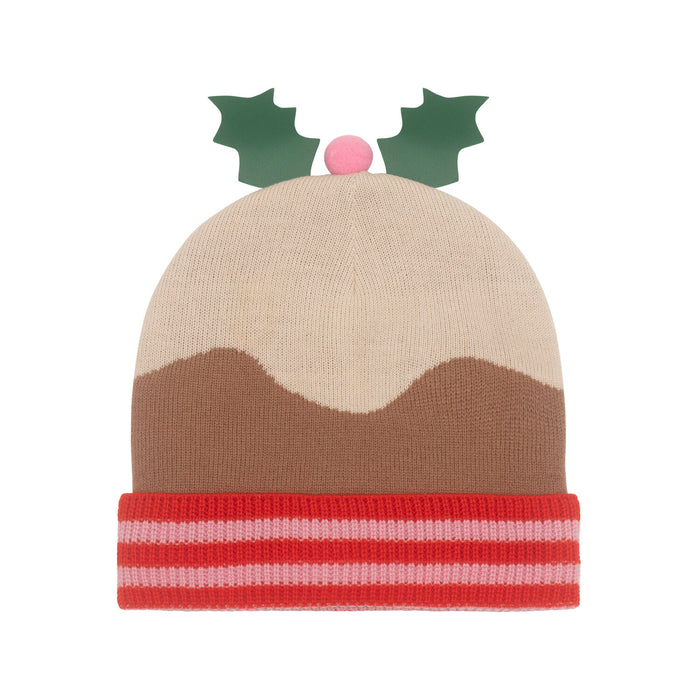 Rockahula Christmas Pudding Knitted Hat 3-6 Years