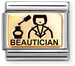 Nomination Classic Gold Beautician Charm