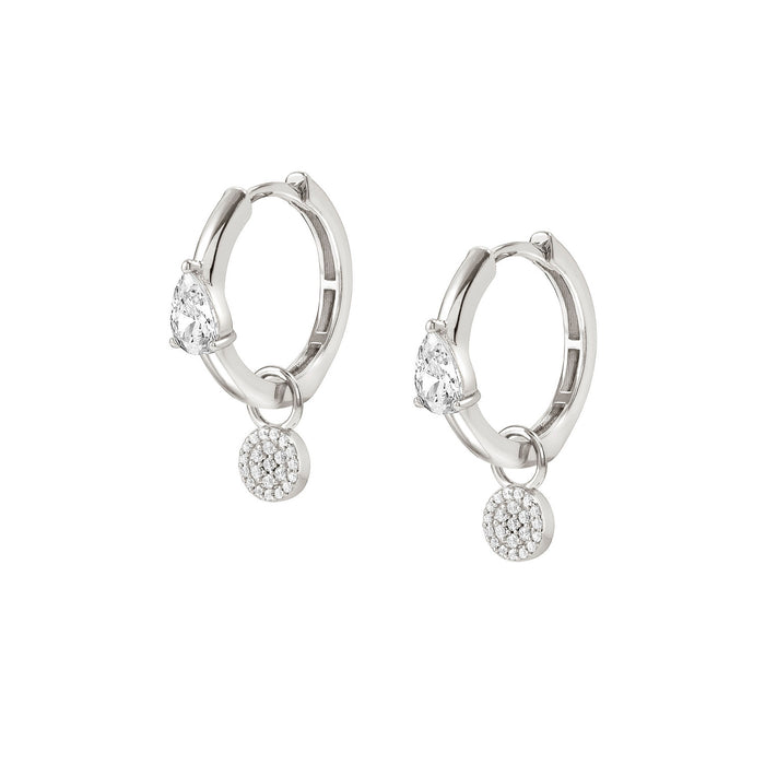 Nomination Lucentissima Cubic Zirconia Circles Hoop Earrings