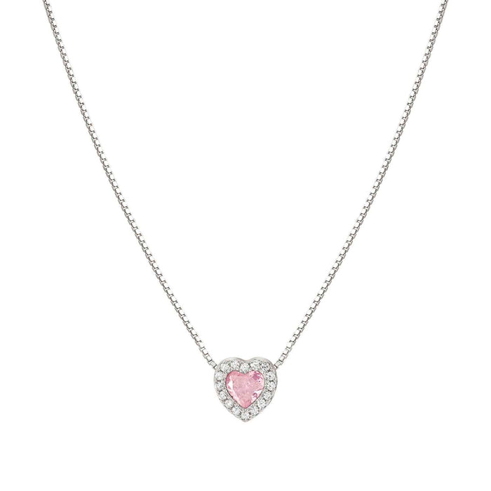 Nomination All My Love Pink Heart Necklace