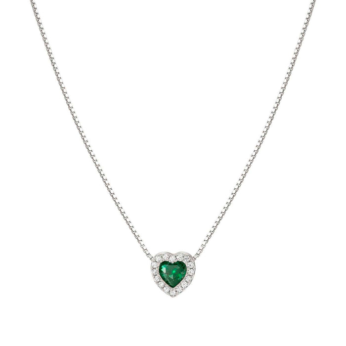 Nomination All My Love Green Heart Necklace
