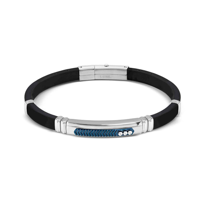 Nomination City Energy Blue And Stainless Steel Bracelet