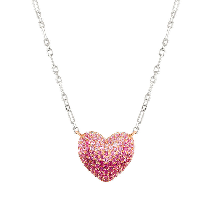 Nomination Crysalis Heart With Cubic Zirconia Necklace