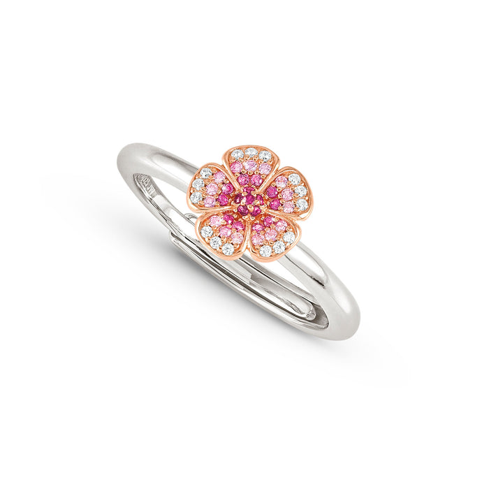 Nomination Crysalis Small Flower With Cubic Zirconia Ring