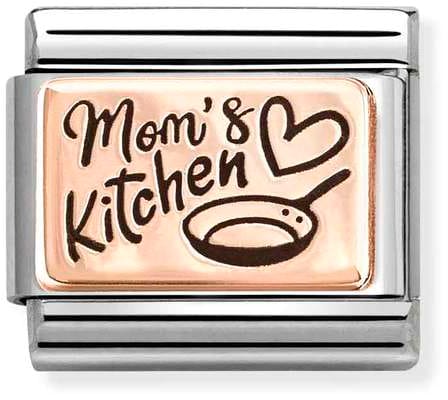 Nomination Classic Rose Gold Cooking Mom's Kitchen Charm