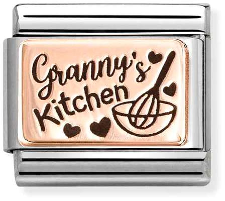 Nomination Classic Rose Gold Cooking Granny's Kitchen Charm