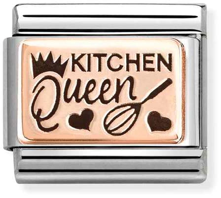 Nomination Classic Rose Gold Kitchen Queen Charm