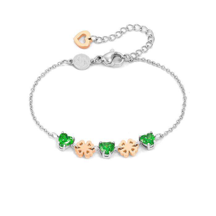 Nomination Principessina Four-Leaf-Clover Bracelet