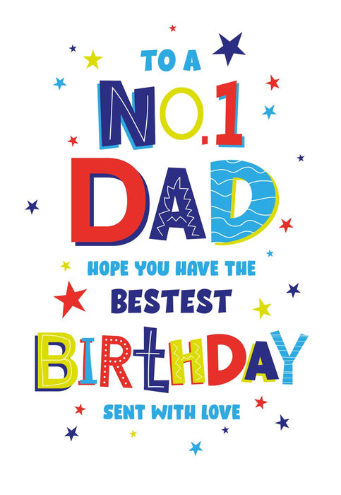 Cherry Orchard 'To A Brilliant Dad' Birthday Card