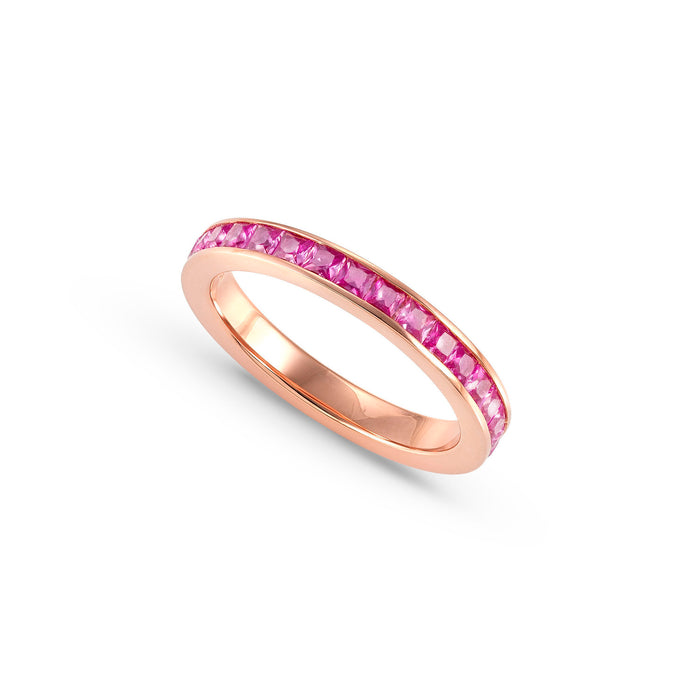 Nomination Carismatica Pink Stones Rose Gold Ring