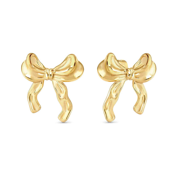 Nomination Ecclettica Bow Gold Earrings
