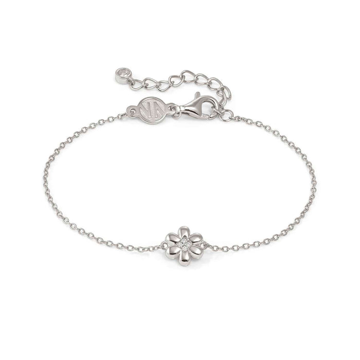 Nomination Petit Sparkle Flower With Crystal Bracelet
