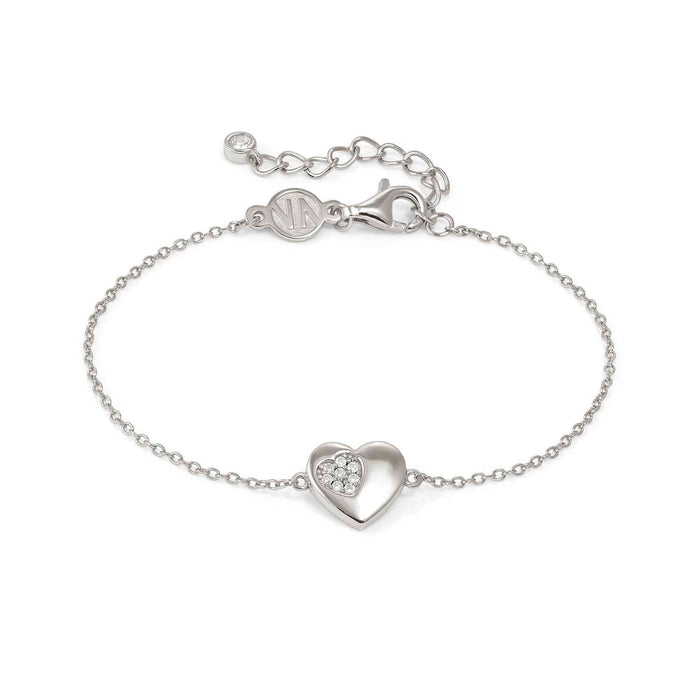 Nomination Petit Sparkle Heart With Crystal Bracelet