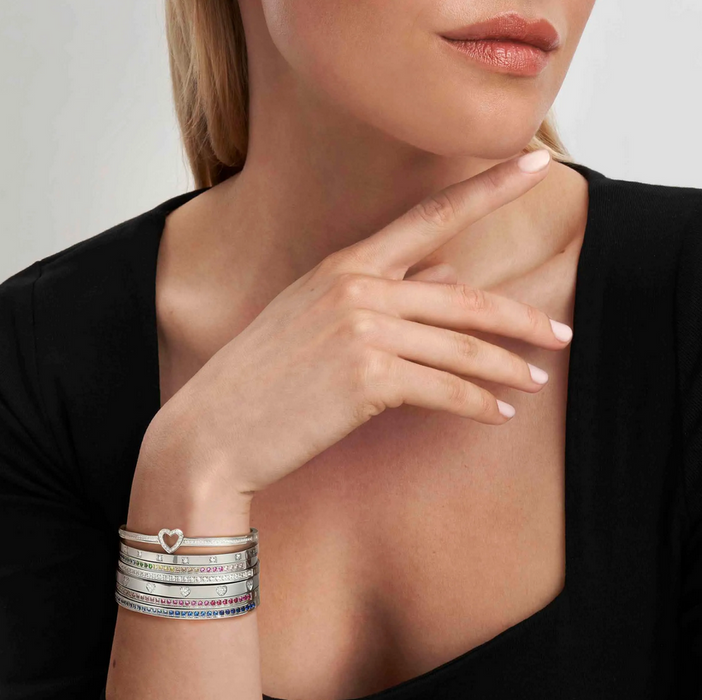 Nomination Pretty Bangles Silver Tree Of Life Bracelet — Maple Gifts