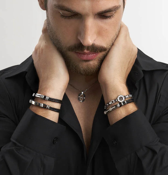 Nomination City Energy White And Stainless Steel Bracelet