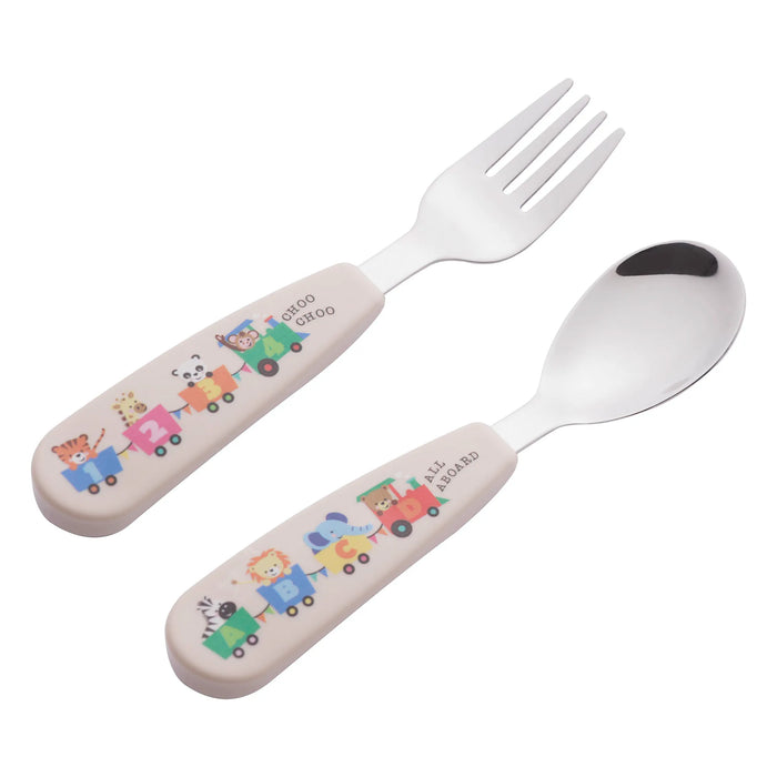 The Rayware Group Viners All Aboard 2 Piece Kids Travel Cutlery Set