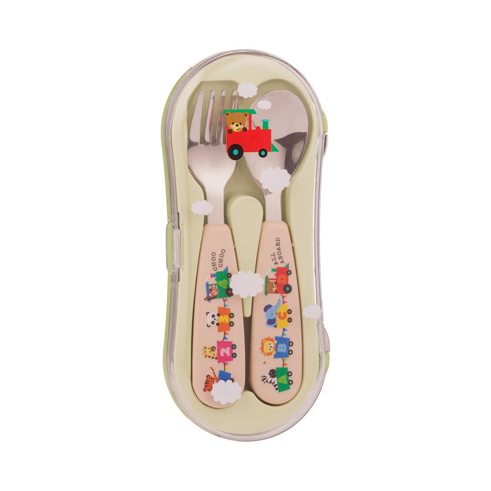 The Rayware Group Viners All Aboard 2 Piece Kids Travel Cutlery Set