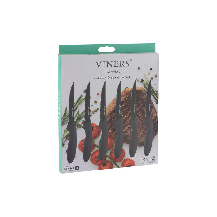 The Rayware Group Viners Set of 6 Steak Knives