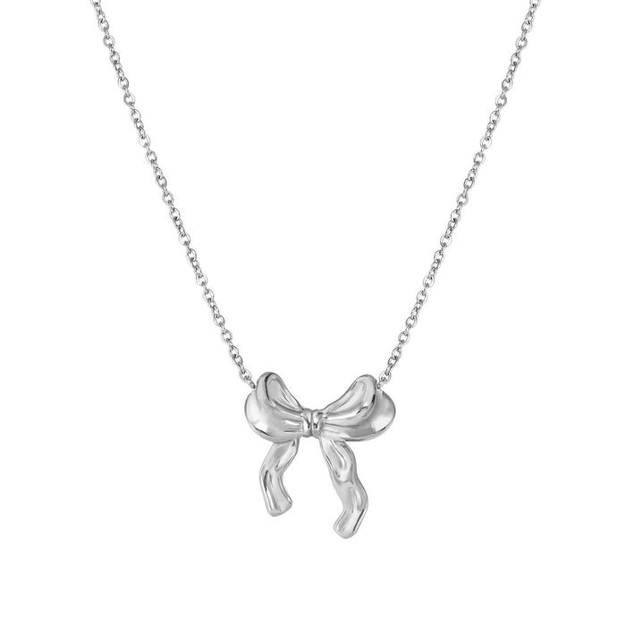 Nomination Ecclettica Bow Chain Steel Necklace