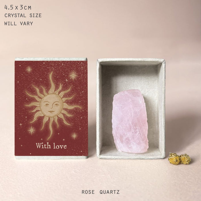 East of India Celestial Matchbox - With Love
