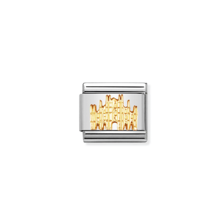 Nomination Classic Gold Monument Milan Duomo Charm