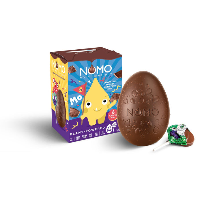 NOMO Little Monsters Creamy Rice Crispie Egg with Lolly and Activities