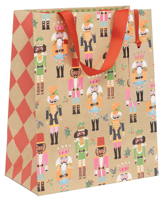 Glick Christmas Nutcracker Large Gift Bag
