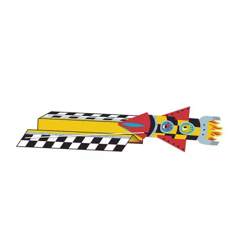Janod 10 Paper Rockets To Make