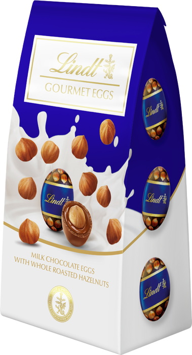 Lindt Hazelnut Mini Eggs Milk 130g