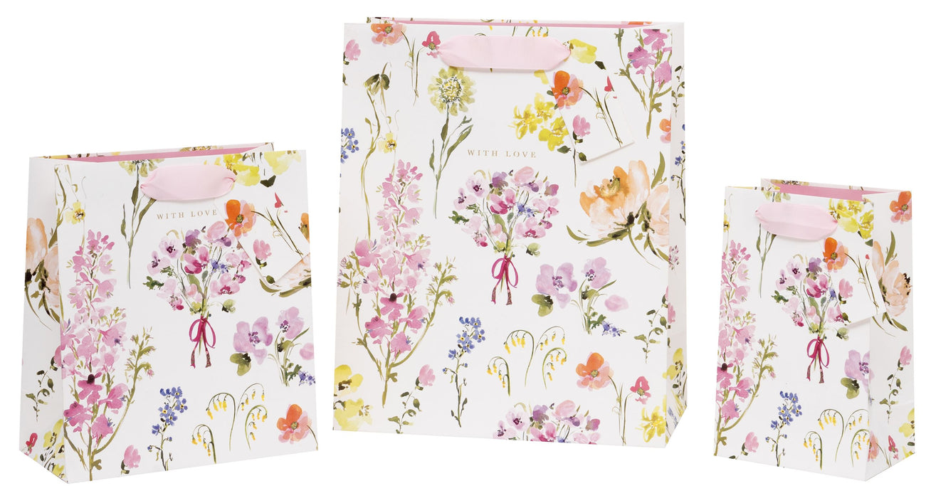 Glick Perfume With Love Blooms Large Gift Bag