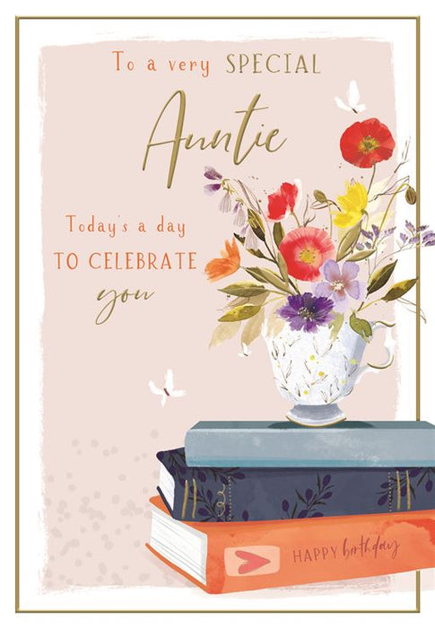 ICG 'Very Special Auntie' Birthday Card