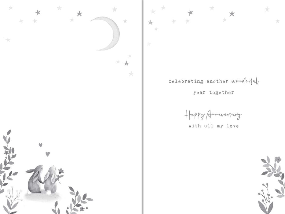 Paperlink 'With Love To My Wonderful Wife' Anniversary Card